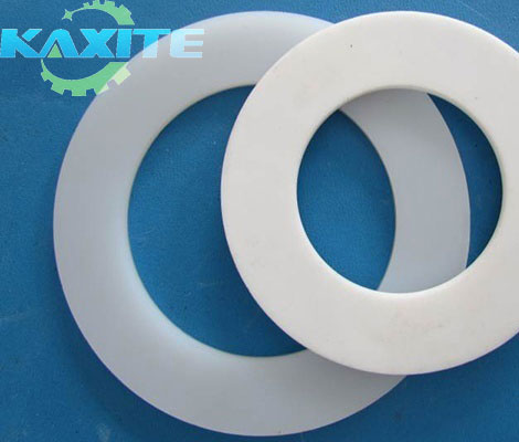 სუფთა ptfe gasket გაგზავნას როგორც ნიმუში იტალიის მომხმარებელს, ელოდება DHL მოვიდა წართმევას